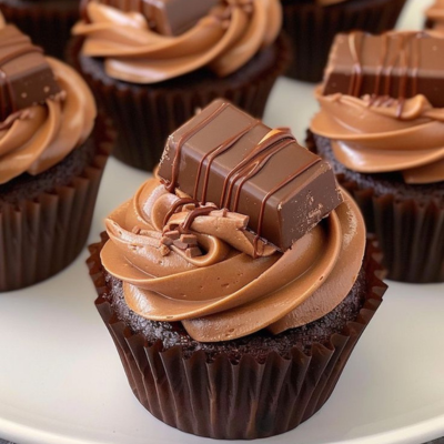 Chocolate cupcakes with baking cooking tips